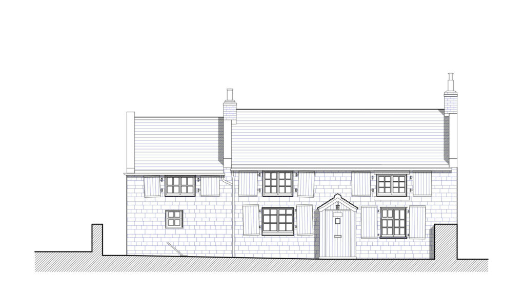 Proposed Front Elevation - Listed Building Consent