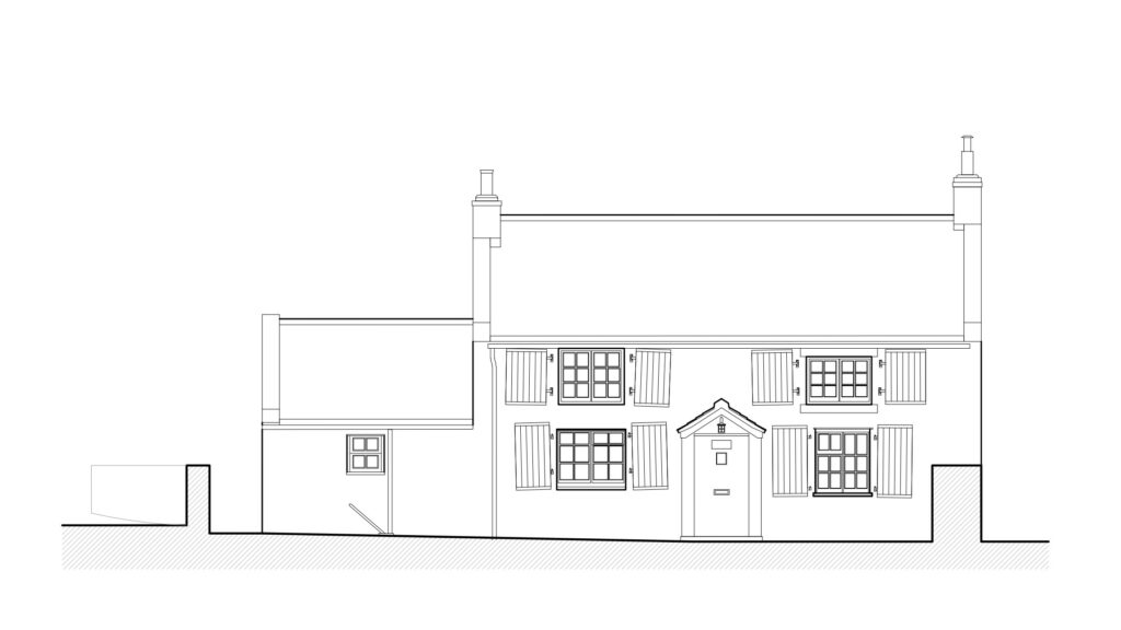 Existing Front Elevation - Listed Building Consent