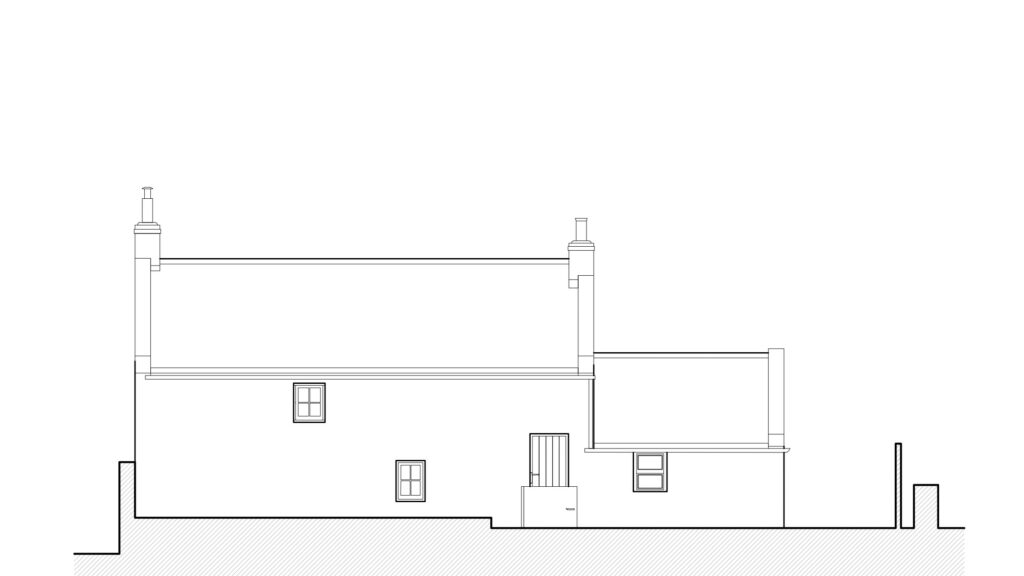 Existing Rear Elevation - Listed Building Consent