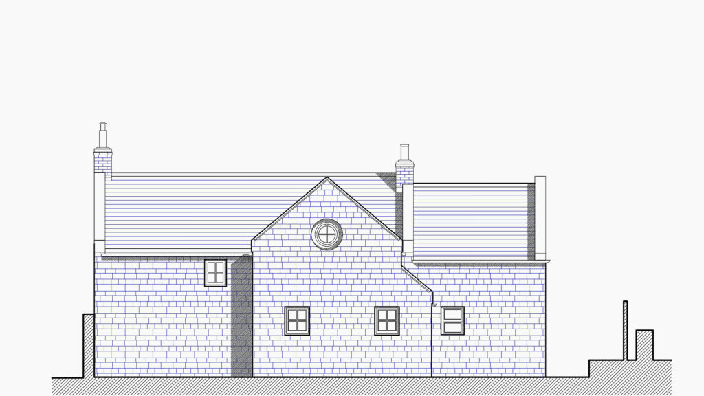 Proposed Rear Elevation - Listed Building Consent